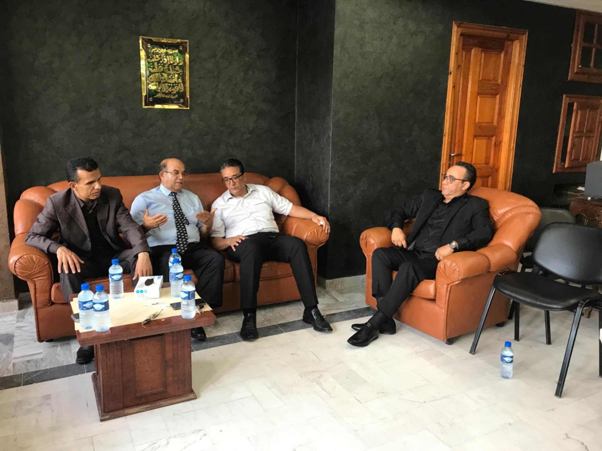 برمجة خريطة طريق لحملة مرشح الحزب الأستاذ قيس سعيد .